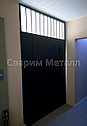 Металлические двери, цвет черный, фото 3