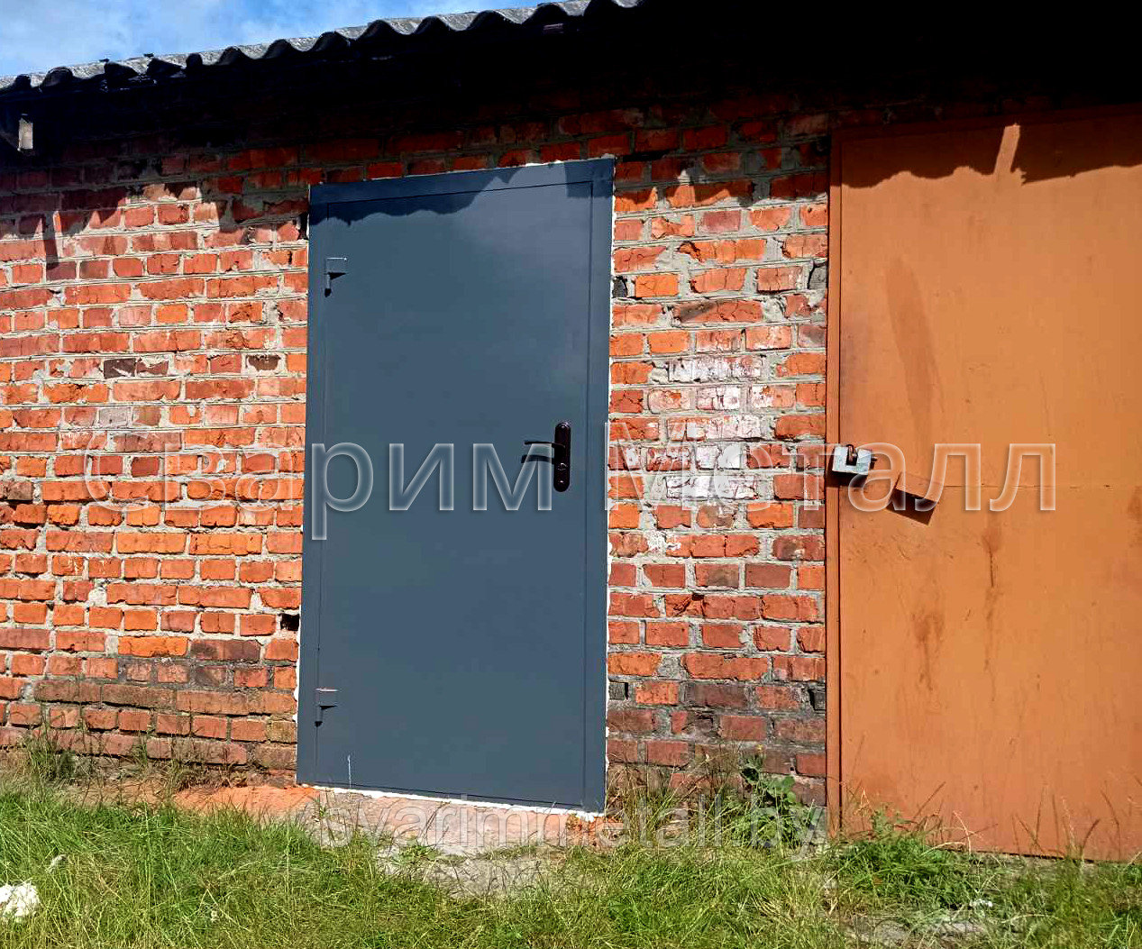 Металлические двери, цвет коричневый - фото 9 - id-p211711209