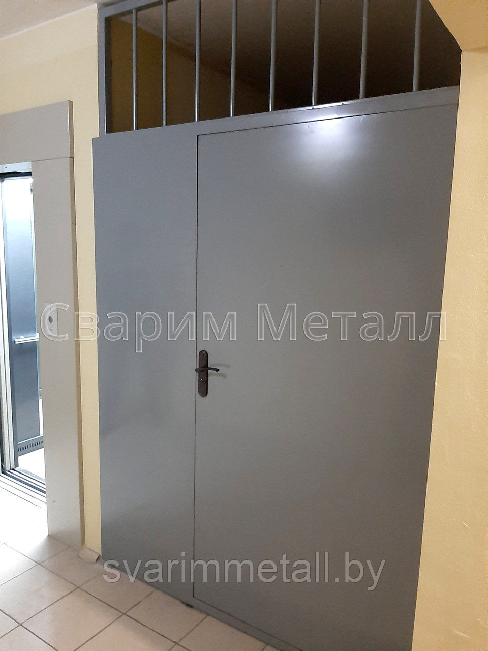 Металлические двери, цвет серый - фото 5 - id-p211711211