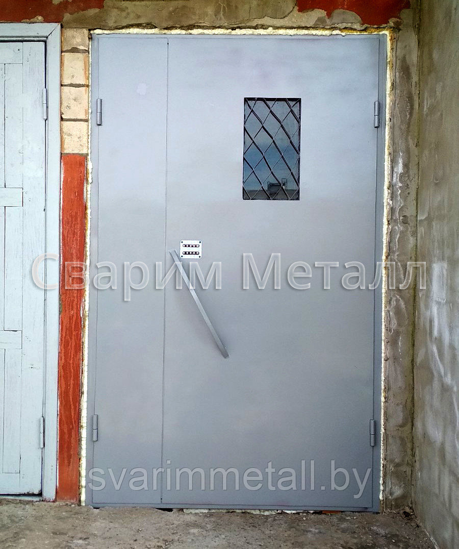 Металлические двери, цвет серый - фото 1 - id-p211711211
