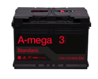 Аккумулятор 6СТ-74NR A-mega Standard (720А)
