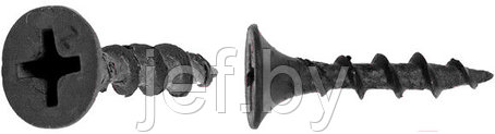 Саморез 3.5х32 мм для монтажа ГКЛ к дереву, фосфат (16000 шт) STARFIX SM-29299-16000, фото 2