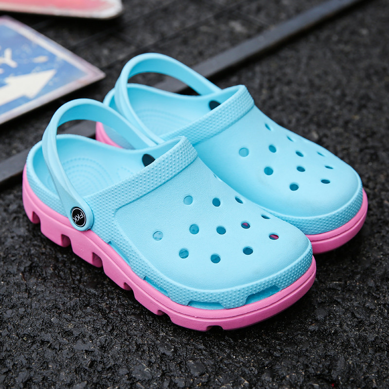 Женская обувь (сабо) голубо-розовая - фото 3 - id-p211715665