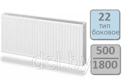 Стальной панельный радиатор Lemax Compact тип 22-500 1800