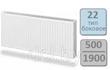 Стальной панельный радиатор Lemax Compact тип 22-500 1900