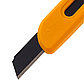 Нож, 9 мм, сменное лезвие, SK4, корпус из ABS пластика, нажимной фиксатор// Denzel, фото 4