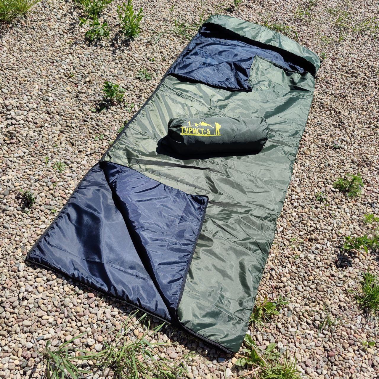 Спальный мешок с подголовником «Big Boy» одеяло Комфорт+ (250*90, до -5С) РБ, цвет Микс - фото 9 - id-p200037429