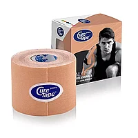 Кинезио тейп CureTape Sports Beige, 5 см x 5 м