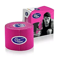 Кинезио тейп CureTape Sports Pink, 5 см x 5 м