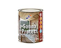 Пропитка SAUNA PROTECT База 3 для бани и сауны, (0,8 л), (0,84 кг)