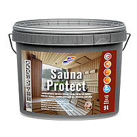 Пропитка SAUNA PROTECT База 3 для бани и сауны, (9 л), (9,45 кг)