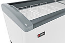 Ларь морозильный Frostor gellar FG 475E  410л. 121*65*86  гнутое стекло, фото 2