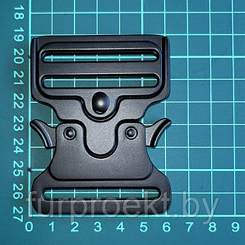 Фастекс "Кобра" 50 мм черн. мат.