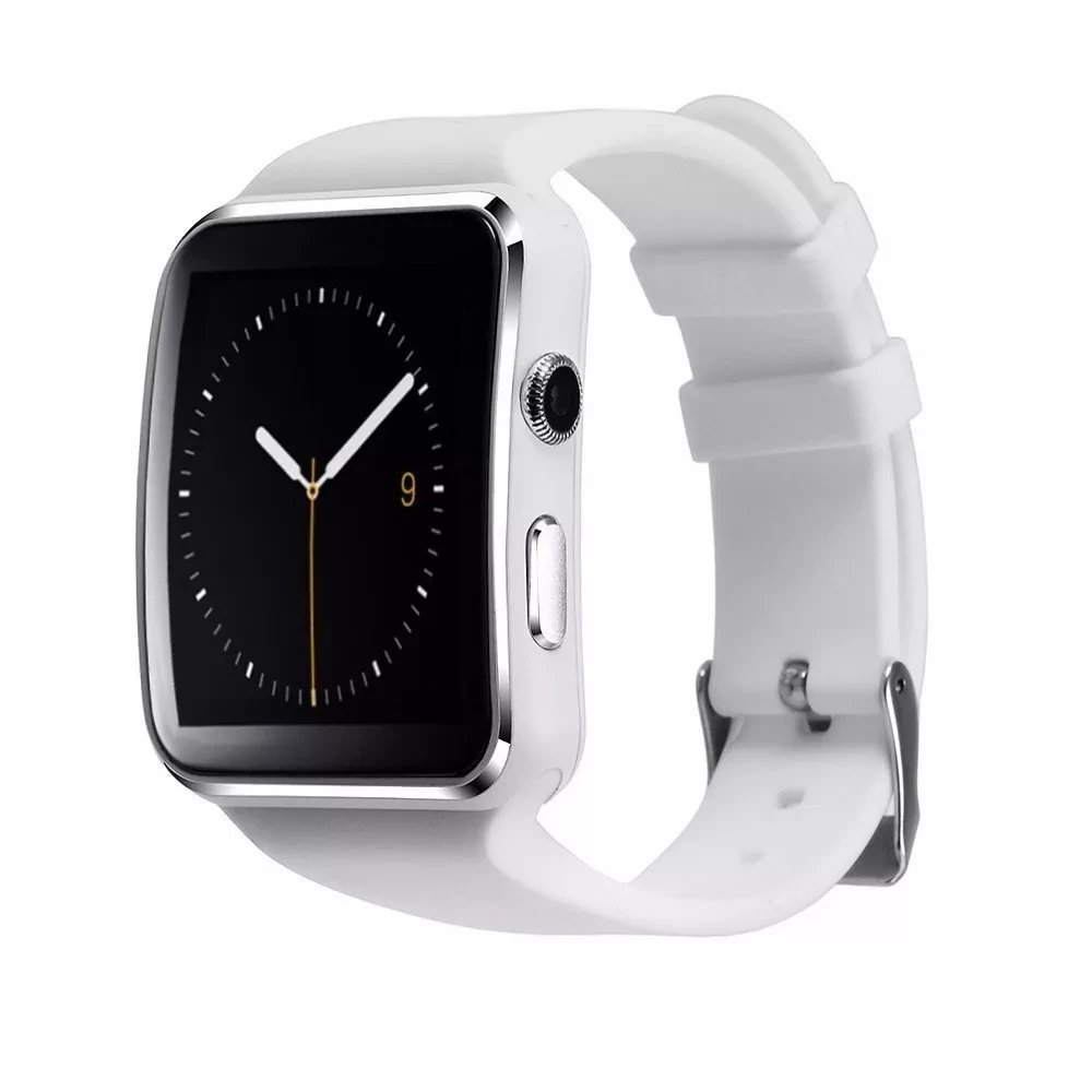Умные часы Smart Watch X6 (белый) - фото 1 - id-p211716215