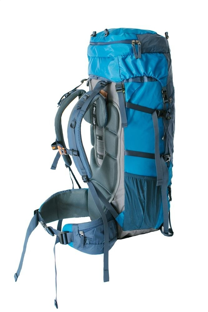 Туристический рюкзак TRAMP SIGURD 60+10 синий - фото 4 - id-p154406848