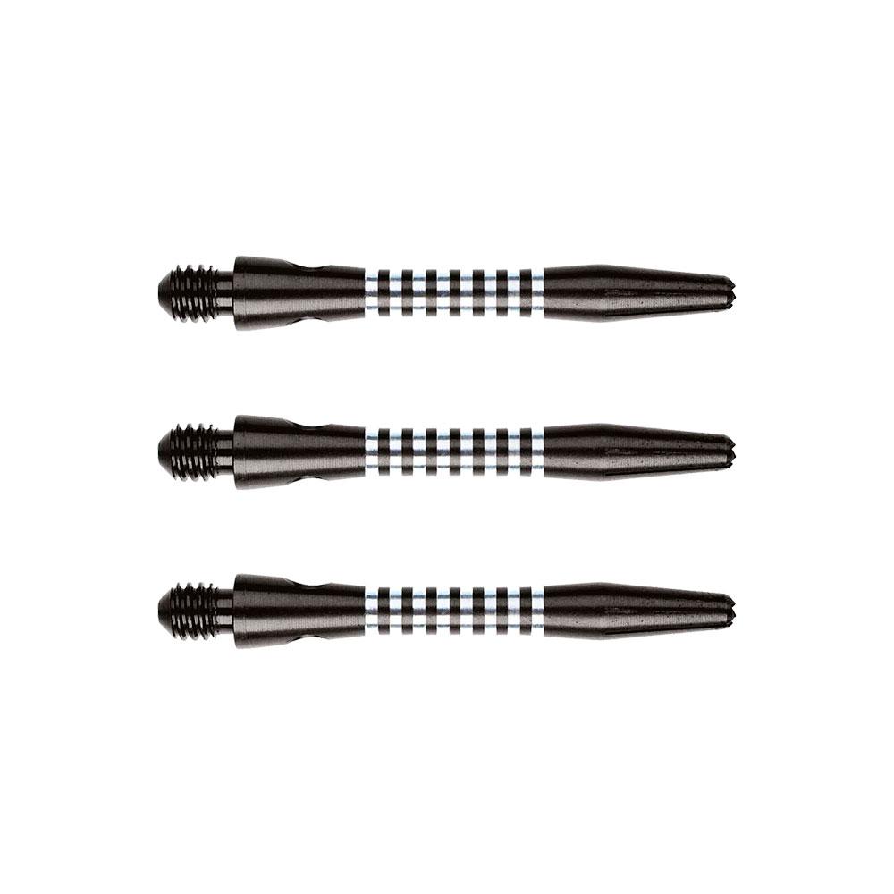 Winmau Anodised Aluminium Re-Grooved Short "B" 35mm, black. Хвостовики для дротиков - фото 2 - id-p210928124