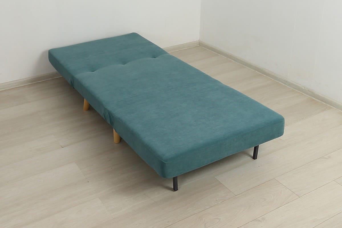 Кресло-кровать ЭЛЛИ 80, мятный Antonio mint / бук - фото 2 - id-p211716740