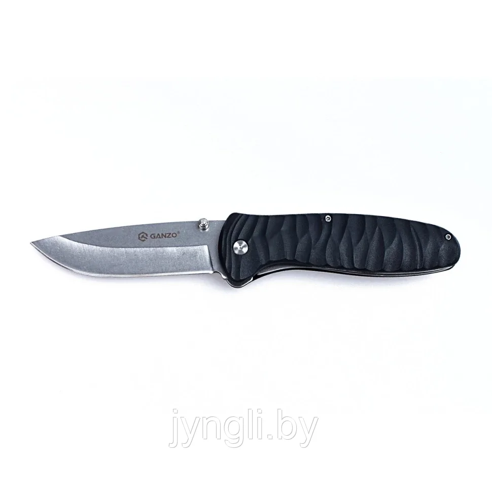 Нож складной Ganzo G6252-BK, черный - фото 2 - id-p211716759