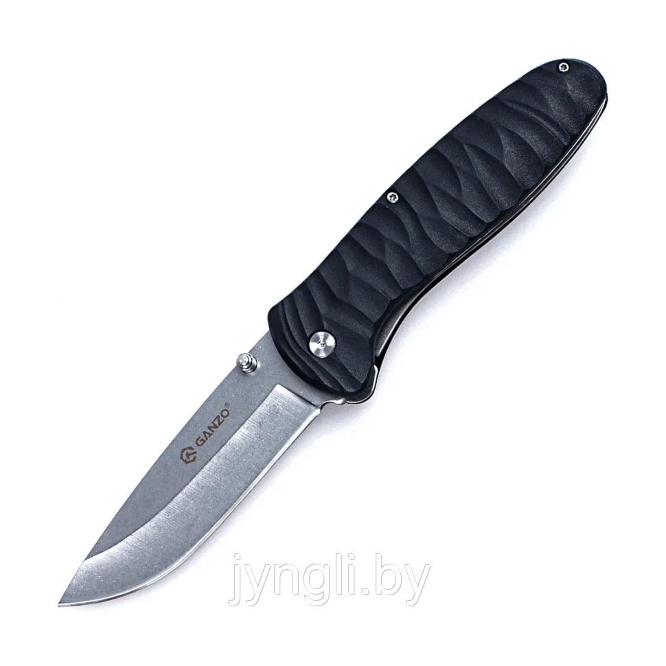 Нож складной Ganzo G6252-BK, черный - фото 1 - id-p211716759