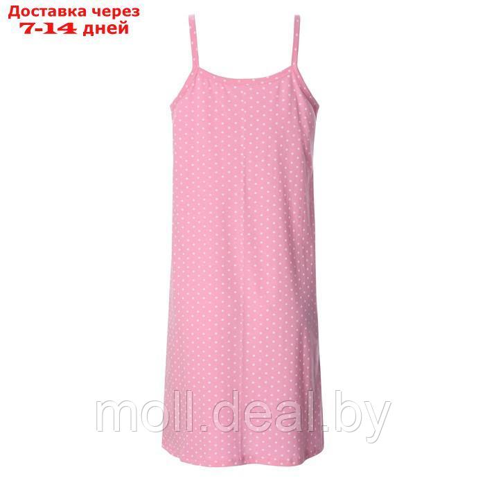 Ночная сорочка женская, цвет розовый, размер 54 - фото 8 - id-p211706718