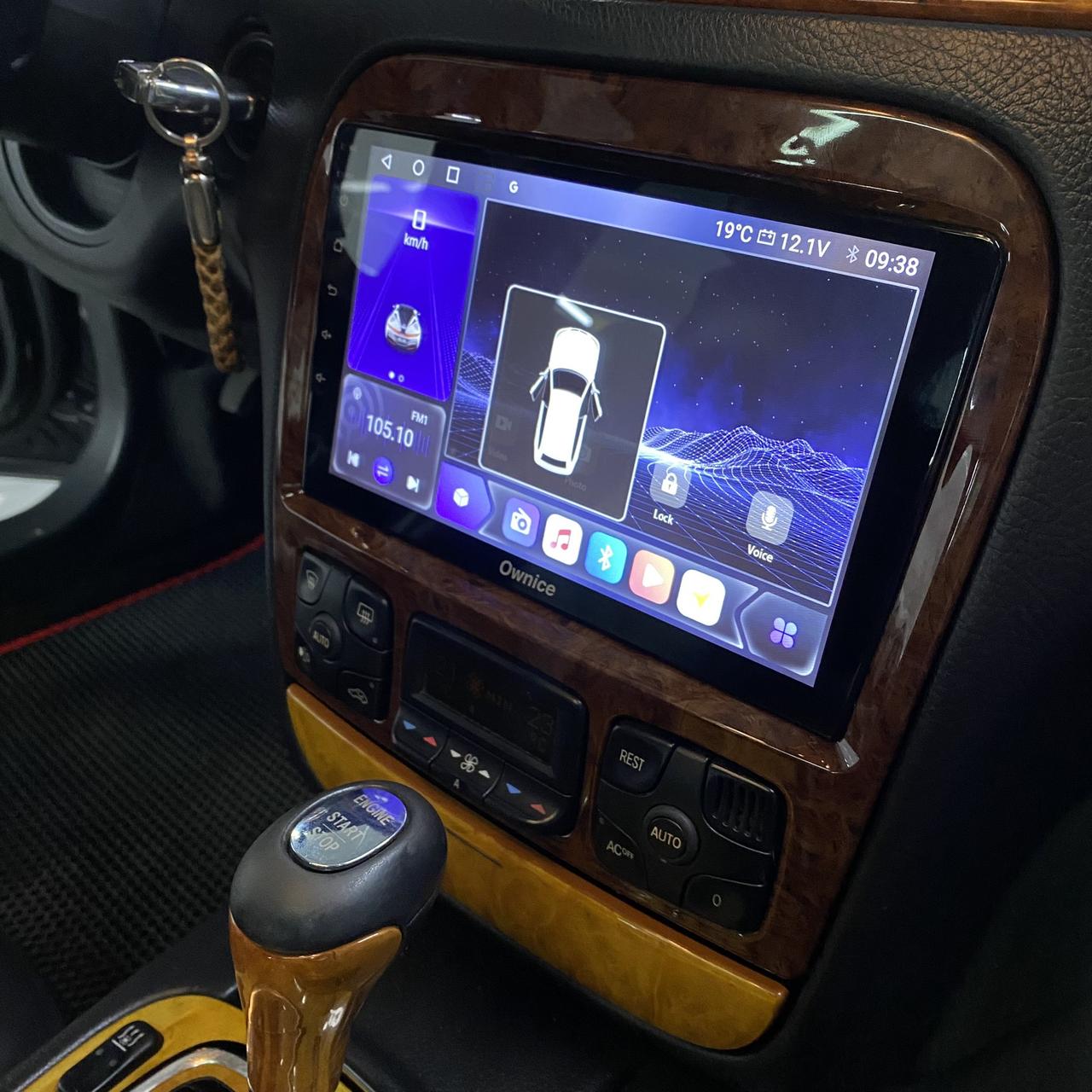 Штатная магнитола Parafar для Mercedes S-class кузов w220 без DVD на Android 13 +4G модем