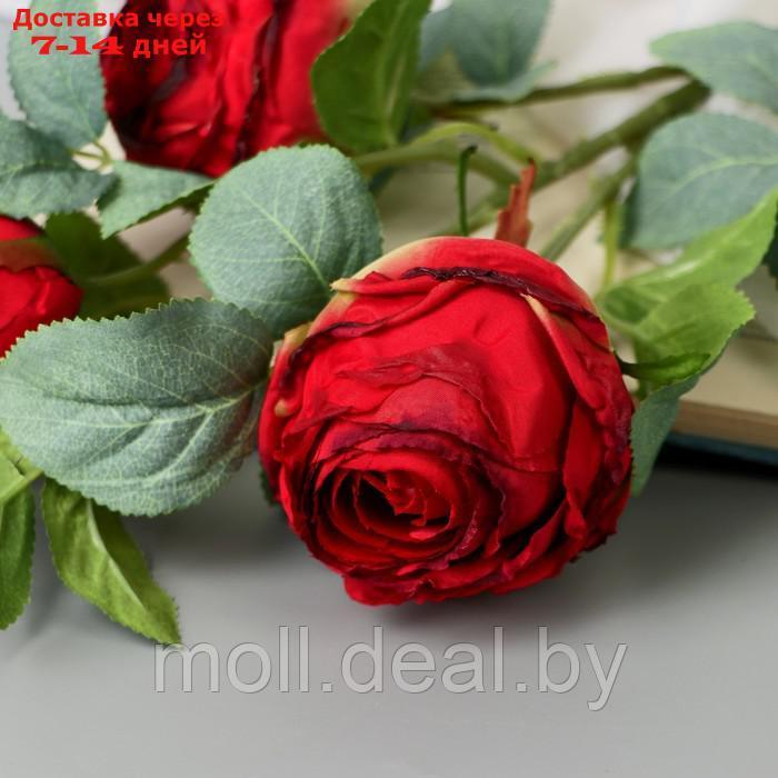 Цветы искусственные "Роза грация" 7х57 см, красный - фото 2 - id-p211698686
