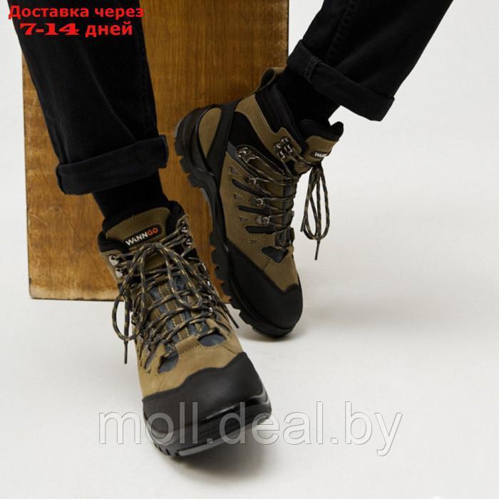 Ботинки трекинговые мужские WANNGO, ПУ+Резина, демисезон, цвет хаки, размер 44 - фото 6 - id-p211699042