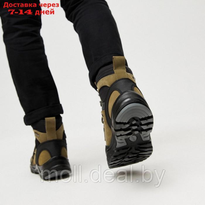 Ботинки трекинговые мужские WANNGO, ПУ+Резина, демисезон, цвет хаки, размер 44 - фото 7 - id-p211699042