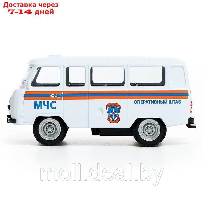 Машина металлическая "УАЗ-3962. МЧС", инерция, 1:43 - фото 2 - id-p211706800