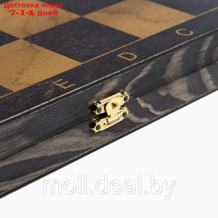 Настольная игра 3 в 1 "Классика": нарды шахматы, шашки, доска 40 х 40 см - фото 9 - id-p211706804