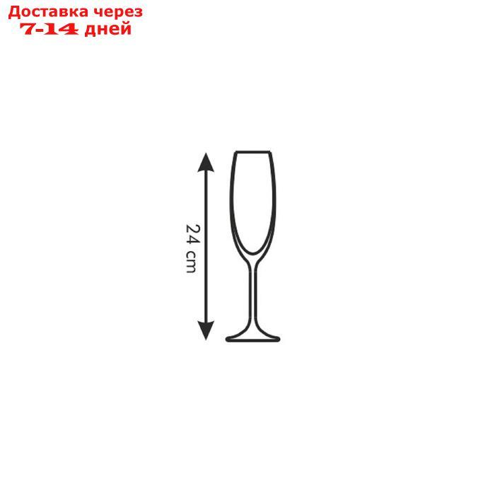 Бокалы Tescoma Charlie для шампанского, 220 мл, 6 шт. - фото 2 - id-p211703677