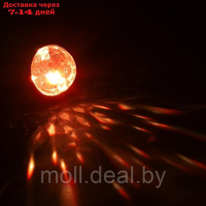 НИТЬ DECOR, IP65, "Диско шар", 5.4 м, Н.Т. LED-10-1.2V(SOLAR), RGB - фото 9 - id-p211705914