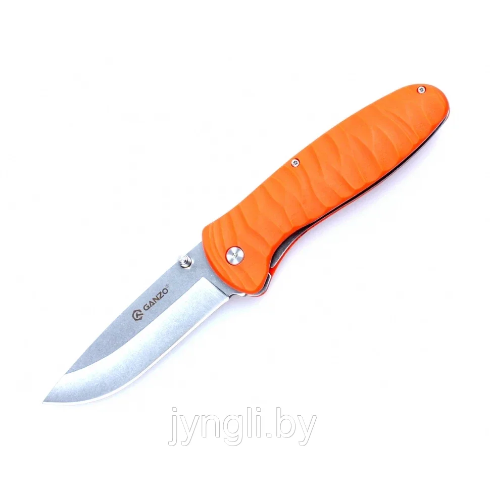 Нож складной Ganzo G6252-OR, оранжевый - фото 2 - id-p211716852