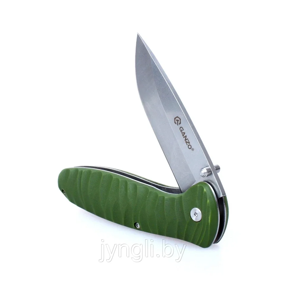 Нож складной Ganzo G6252-GR, зеленый - фото 5 - id-p211716854