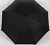 Зонт - трость полуавтоматический «Однотонный», 8 спиц, R = 46 см, цвет чёрный 1767753, фото 2