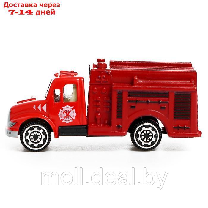 Набор металлических машин "Пожарная служба", в наборе 15 шт. - фото 2 - id-p211705431