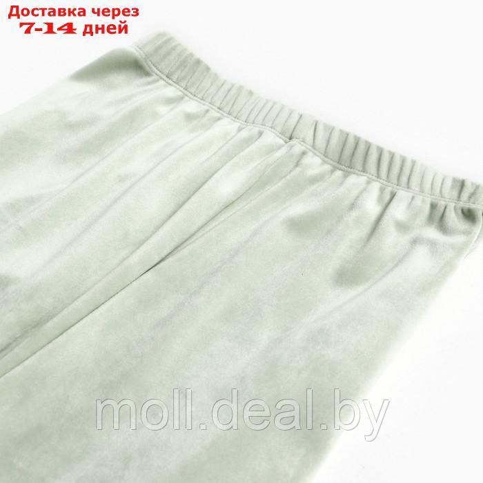 Комплект для девочек спортивный (джемпер, брюки), цвет мятный, рост 116 см - фото 6 - id-p211706578