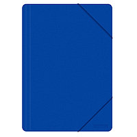 Папка на резинках "Office Products", A4, 15 мм, пластик, синий