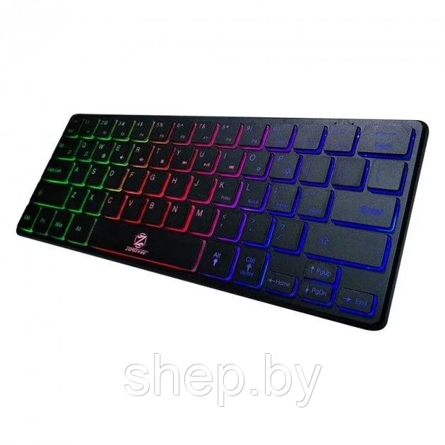 Клавиатура проводная ZORNWEE MK-515 с RGB подсветкой 64 клавиши - фото 1 - id-p211719949