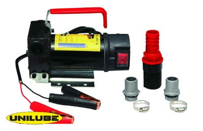 Насос для перекачки дизельного топлива Unilube, 24V, с фильтром, электрический, d 38 мм KE2024 - фото 1 - id-p211719615