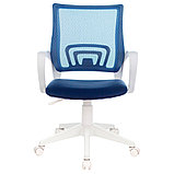 Кресло Бюрократ "CH-W695NLT", сетка, ткань, пластик, темно-синий, фото 2