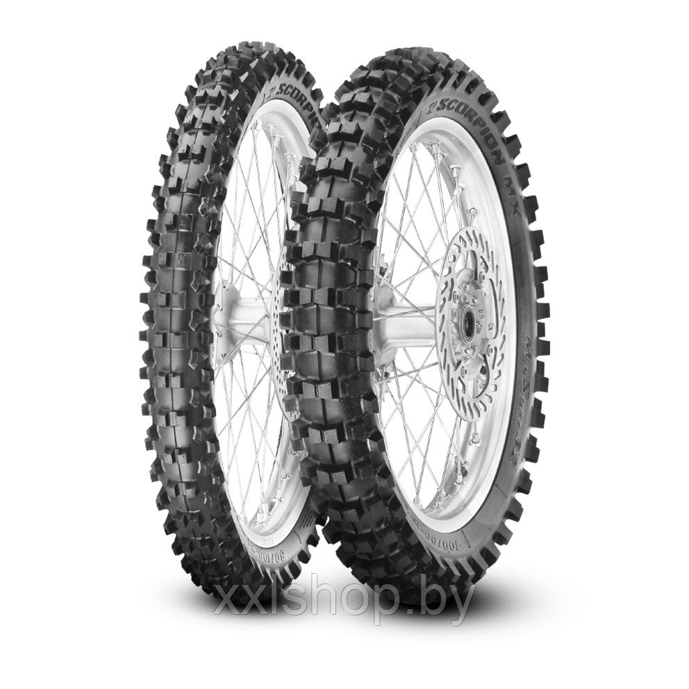 Моторезина Pirelli Scorpion MX32 MID SOFT 110/90-17 60M TT R - фото 3 - id-p211719984