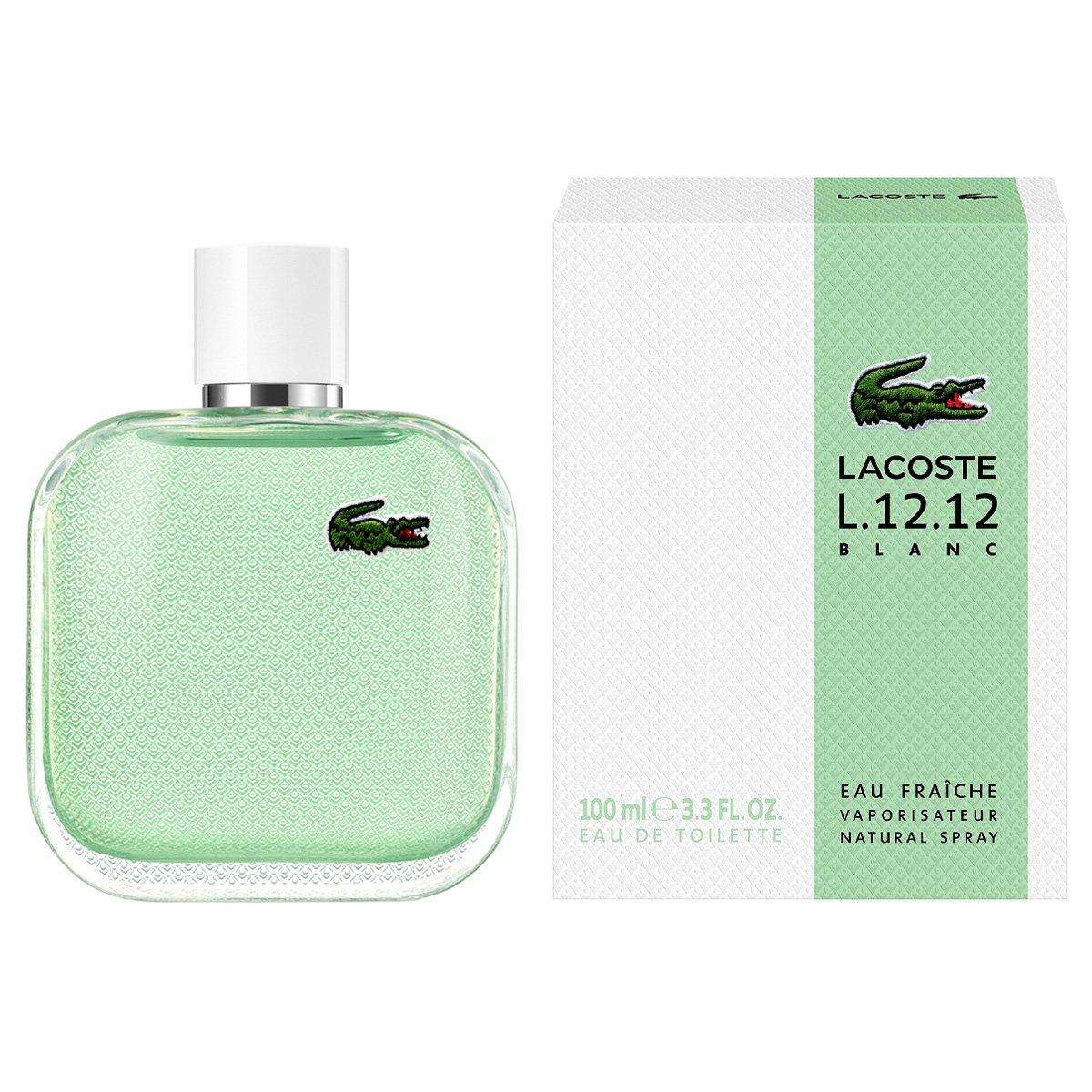 Мужская туалетная вода Lacoste L.12.12 Blanc Eau Fraiche edt 100ml