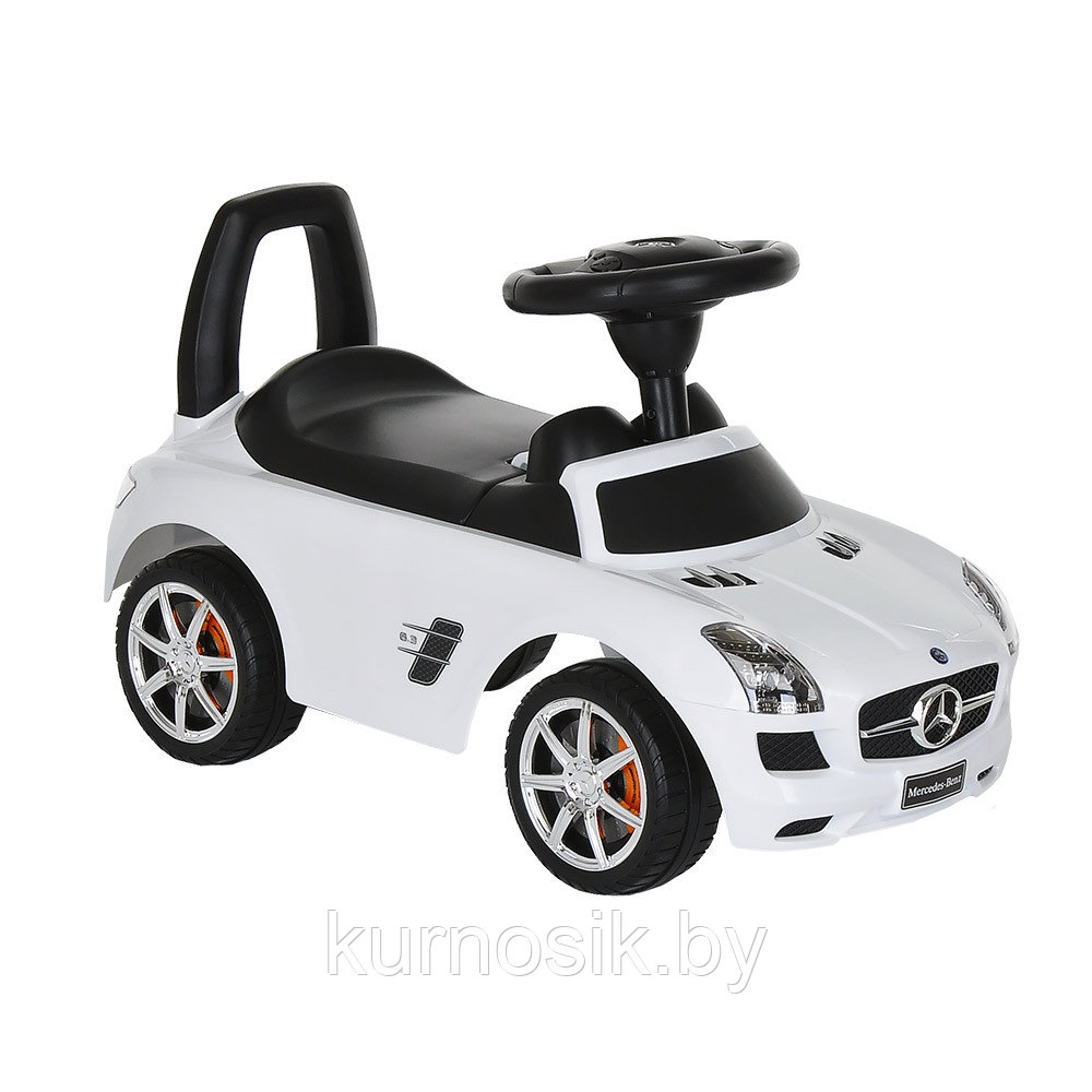 Каталка CHI LOK BO Mercedes-Benz SLS AMG (музыкальная панель) Белый 332