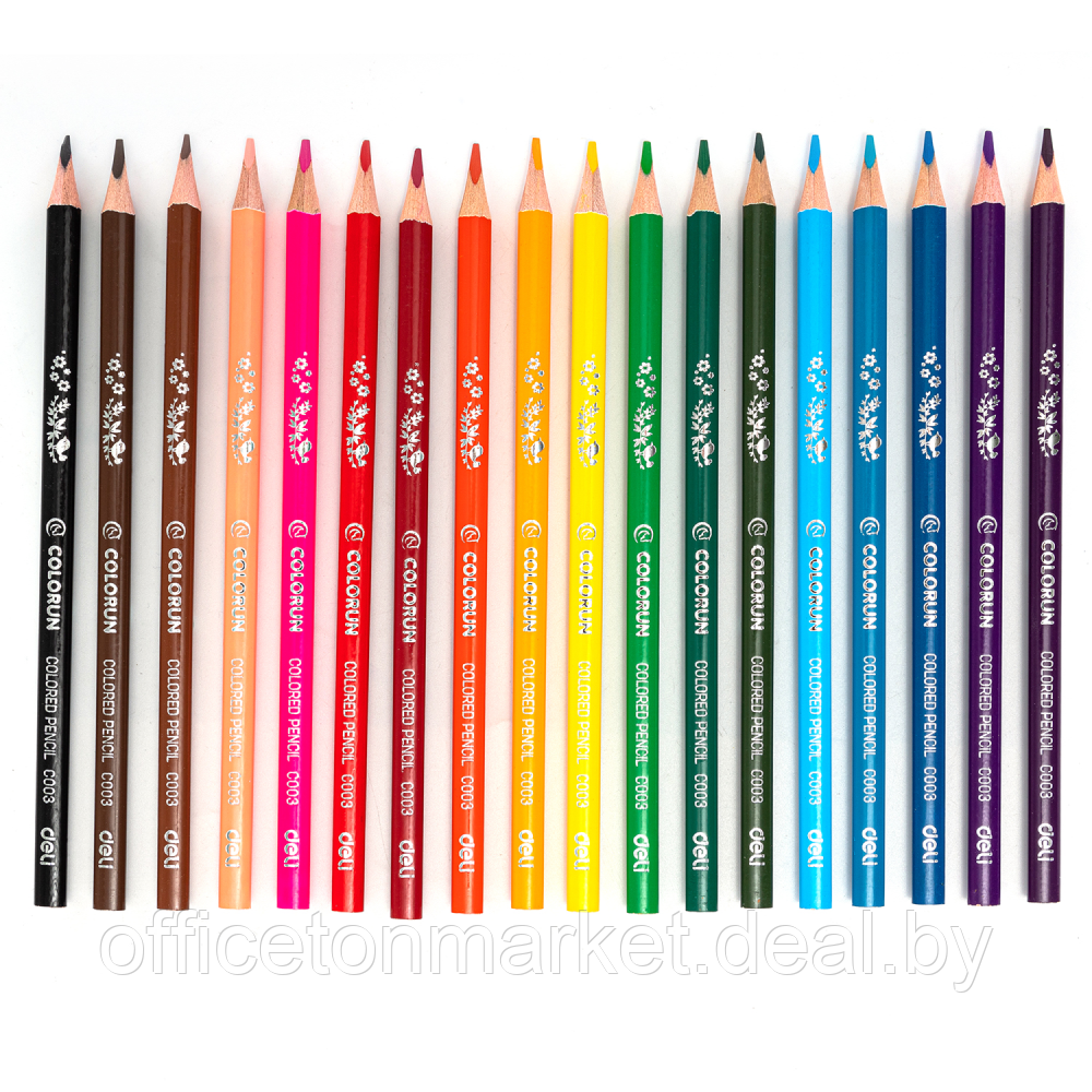 Цветные карандаши "ColoRun", 18 цветов - фото 2 - id-p211720151