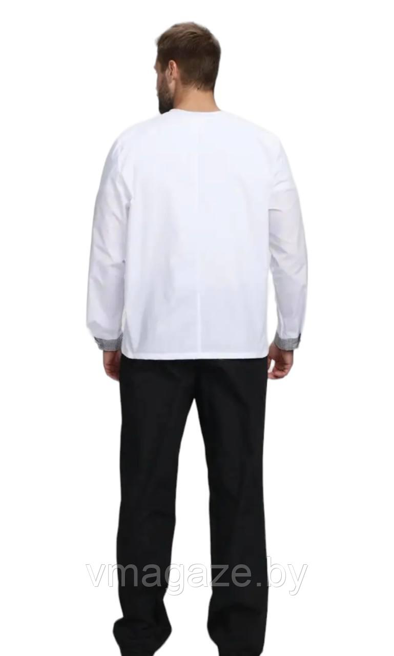 Комплект шеф-повара, унисекс (цвет бело-черный) - фото 6 - id-p211720822