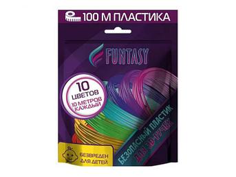 Аксессуар Funtasy PLA-пластик 10 цветов x 10m PLA-SET-10-10-1