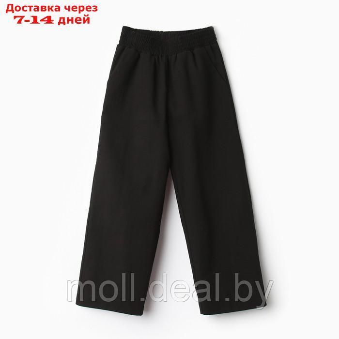 Костюм (рубашка и брюки) детский KAFTAN "Лен", р.30 (98-104 см) черный - фото 2 - id-p211706336
