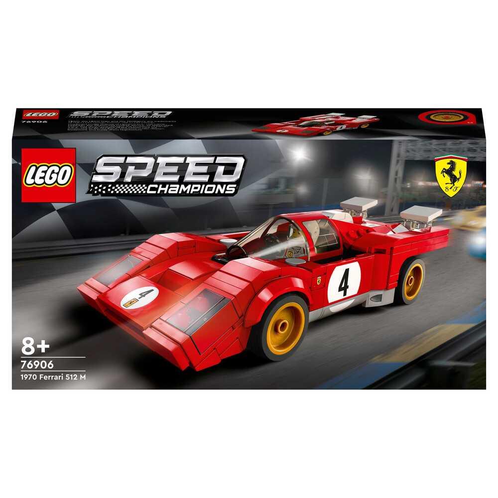 Конструктор LEGO Original Speed Champions: Спорткар 1970 Ferrari 512 M, арт. 76906 - фото 9 - id-p211722329