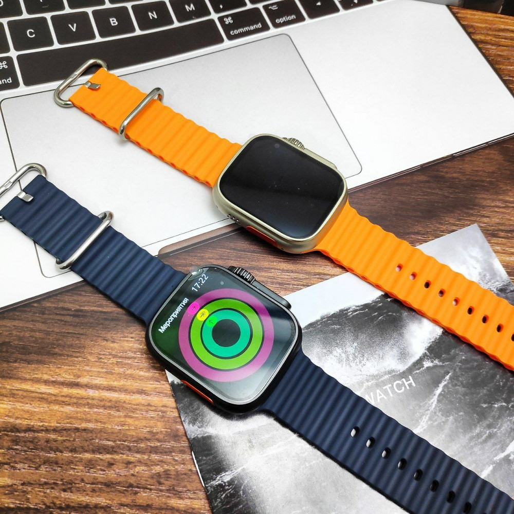 Умные часы Smart Watch Ultra (копия Apple Watch Ultra) Черный - фото 9 - id-p211265310